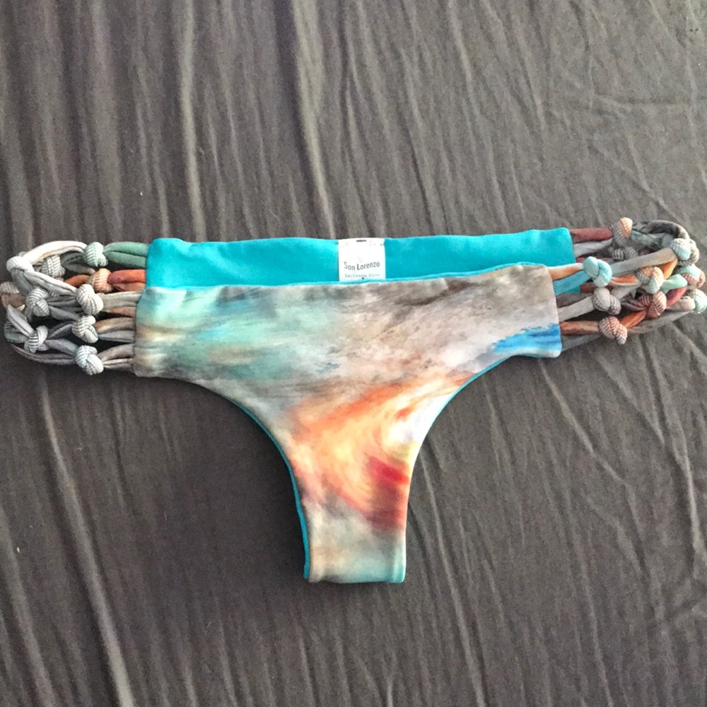 San Lorenzo reversible bikini bottoms